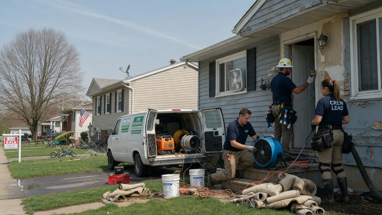 Flood Cleanup in Saint Hedwig, TX near me